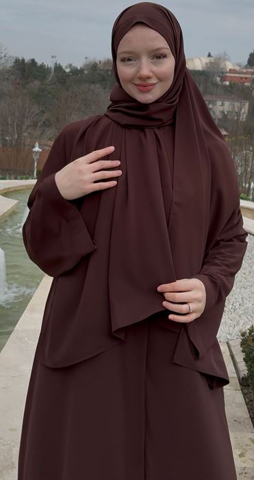 Acı Kahve Feraye Şal takım resmi